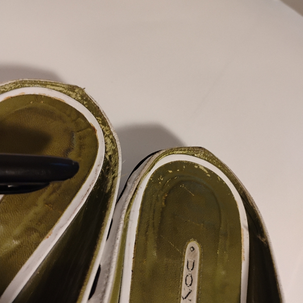 DONALD J PLINER Western Iguana Leather Mule Loafers Size 7M - Picture 14 of 15